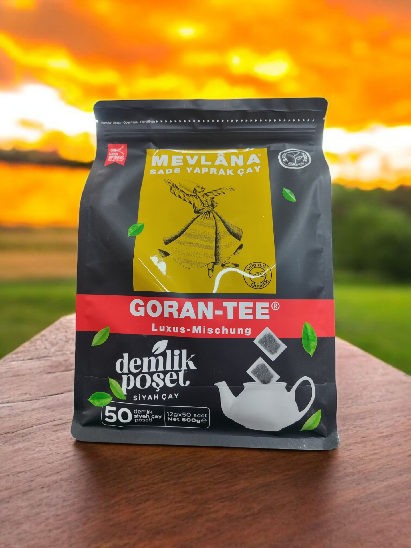 50 adet salama mevlana çay